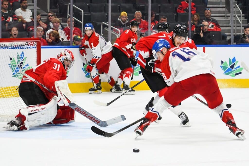 IIHF Juniors - Kanada vs. Česko